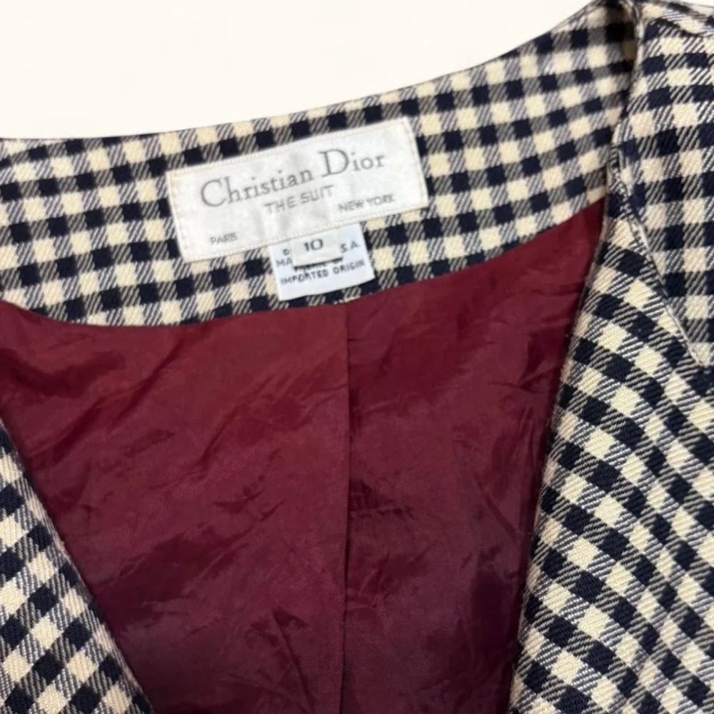 Vintage Christian Dior Suit Jacket